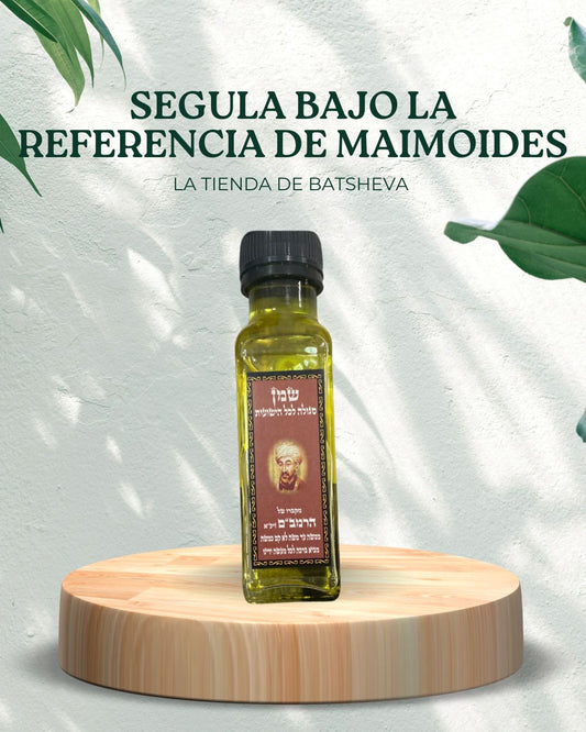 SEGULA BAJO LA REFERENCIA DE MAIMOIDES