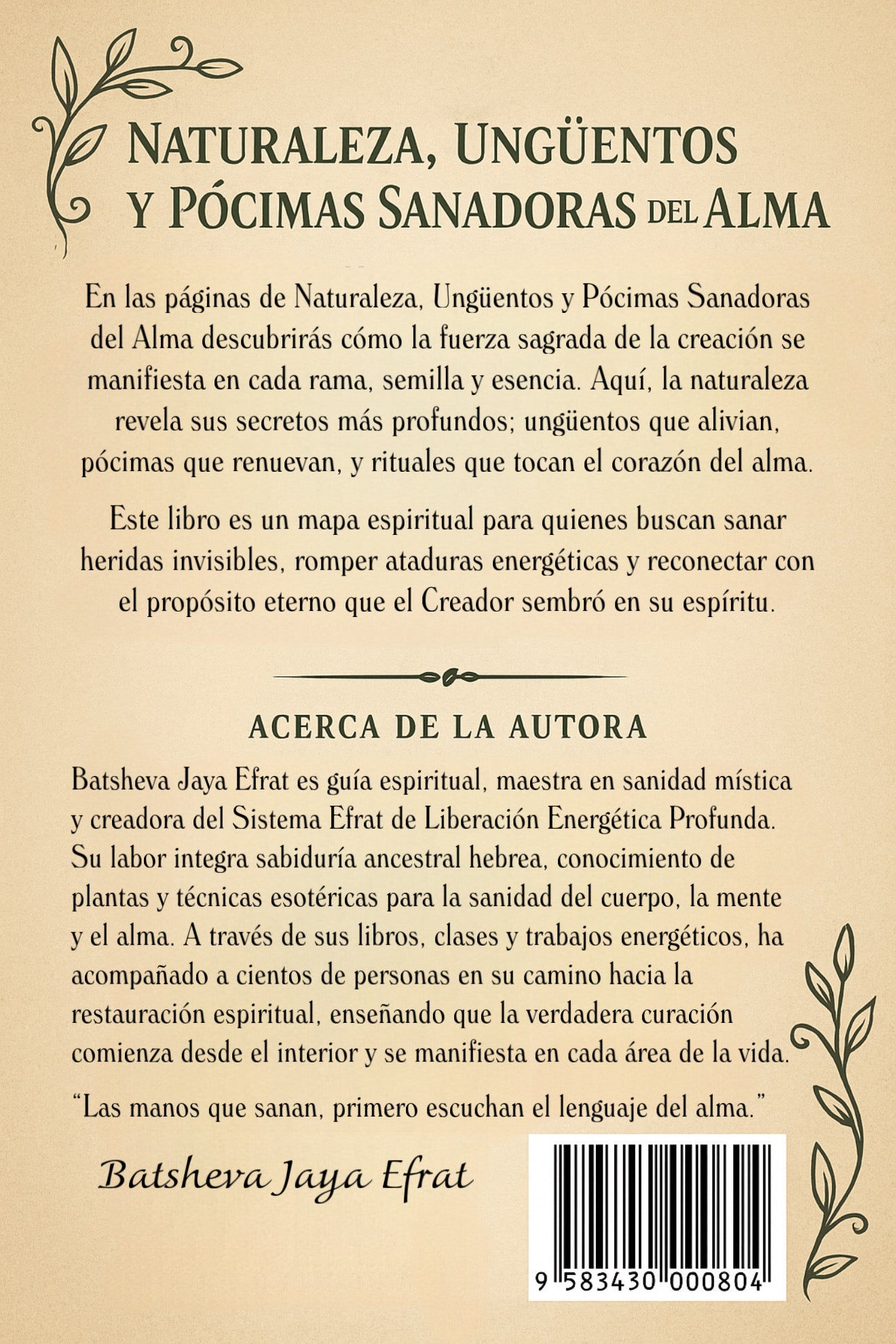 NATURALEZA UNGÜENTOS Y PÓCIMAS