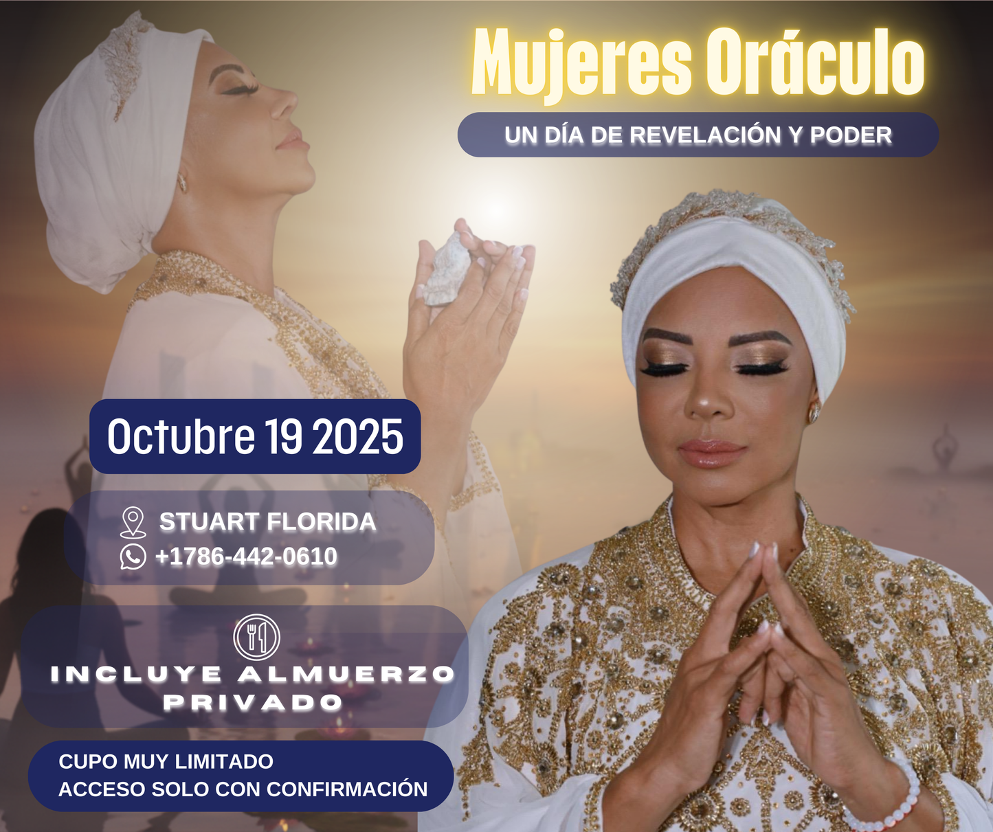 MUJERES ORÁCULO - CENA CONFERENCIA