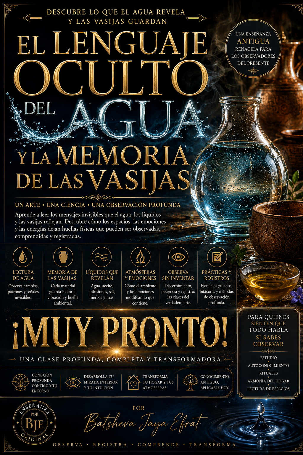 El Lenguaje Oculto del Agua y la Memoria de las Vasijas