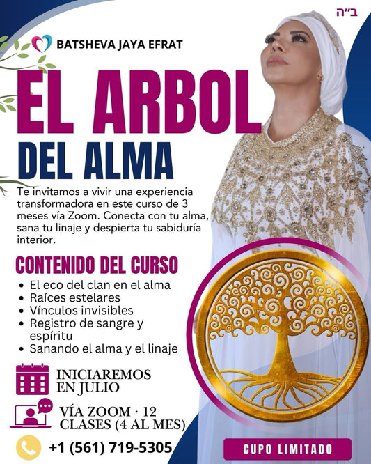 CLASE: “El Eco de las Vidas: Lectura del Alma y sus Caminos”
EL ÁRBOL DEL ALMA