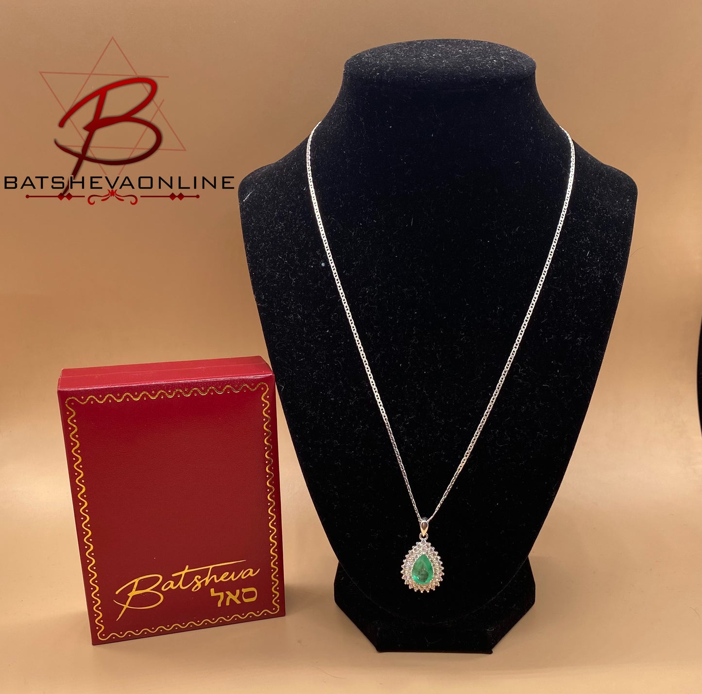 CADENA DE ESMERALDA “ ÚNICA”