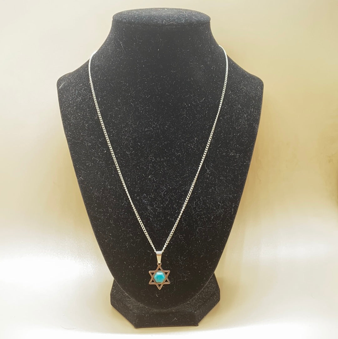 MEGUEN DAVID Y PIEDRA TURQUESA