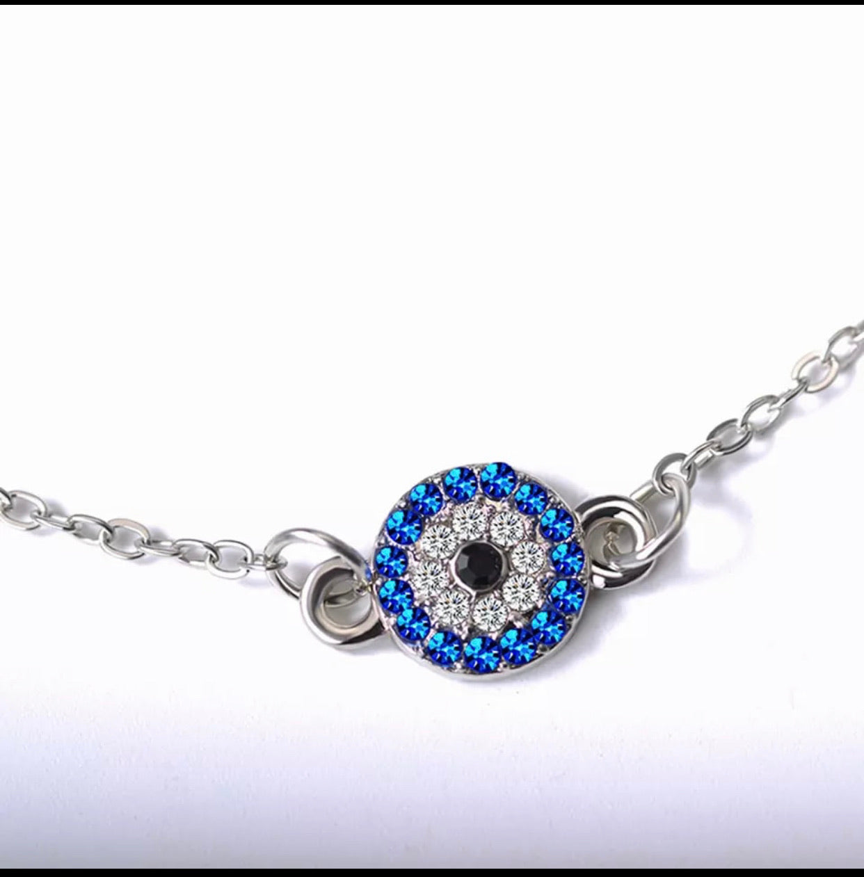 TOBILLERA CON AYIN AZUL