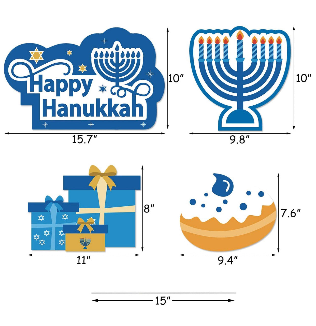 DECORATIVOS PARA HANNUKAH