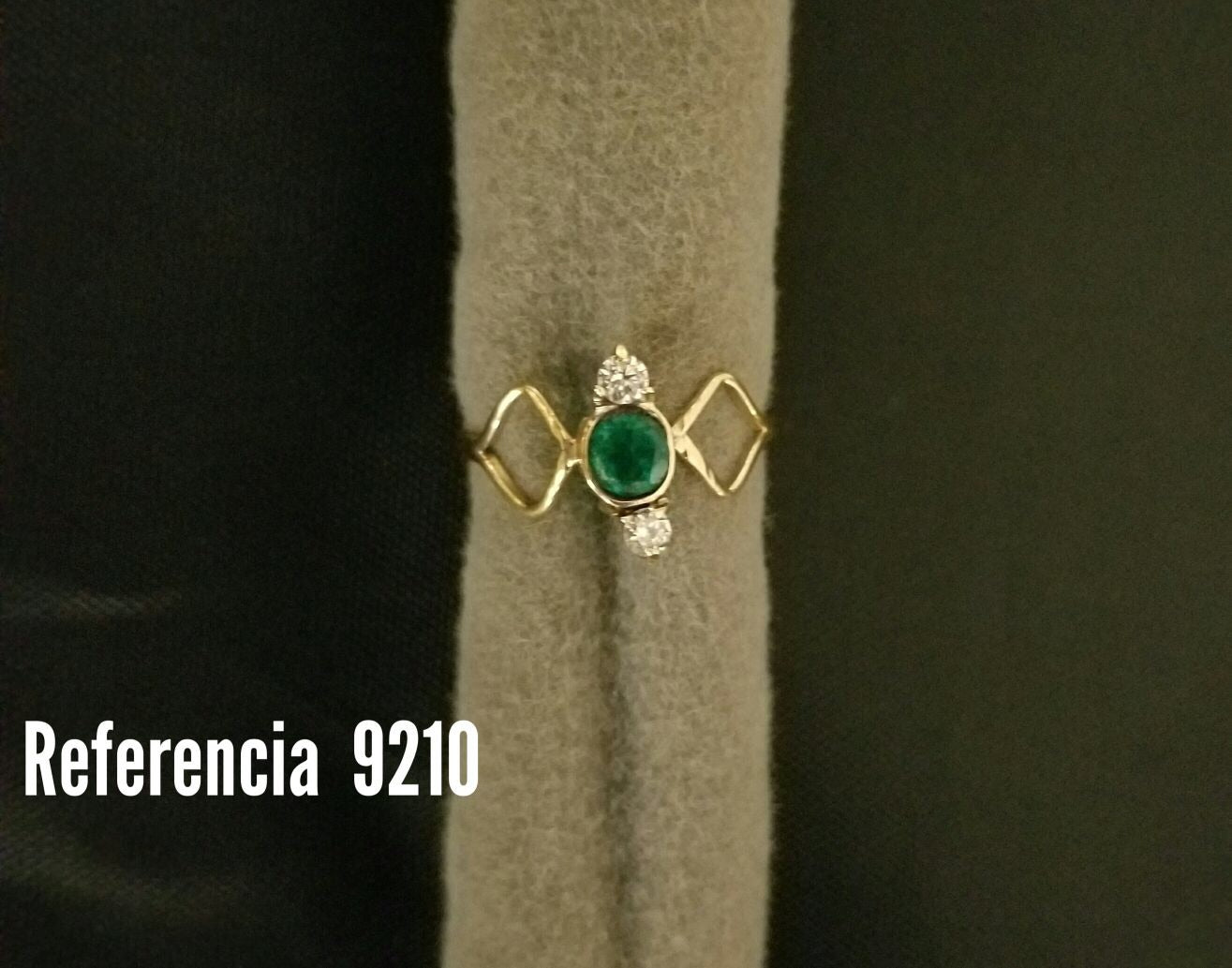 Anillos de Esmeralda Genuina