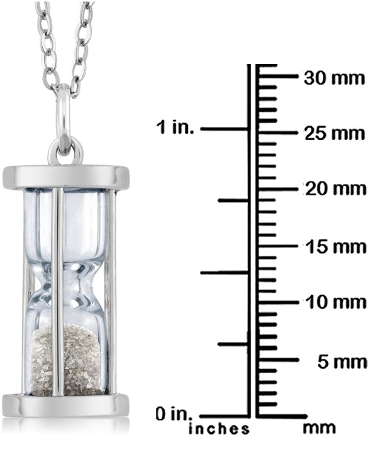 COLGANTE CON RELOJ DE ARENA