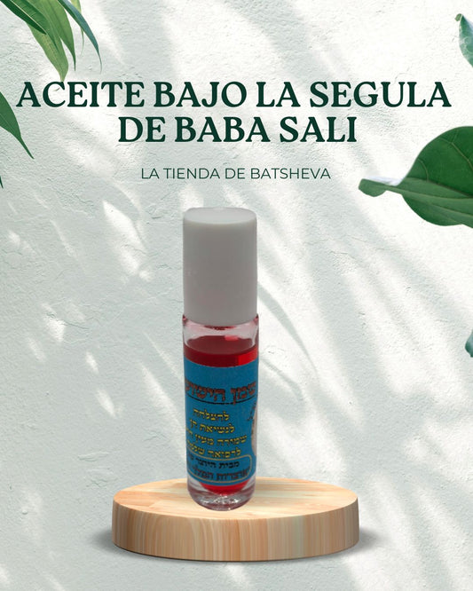 ACEITE BAJO LA SEGULA DE BABA SALI