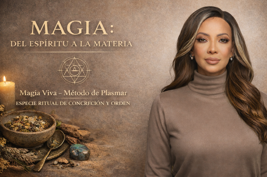 DEL ESPÍRITU A LA MATERIA
Magia Viva – Método de Plasmar