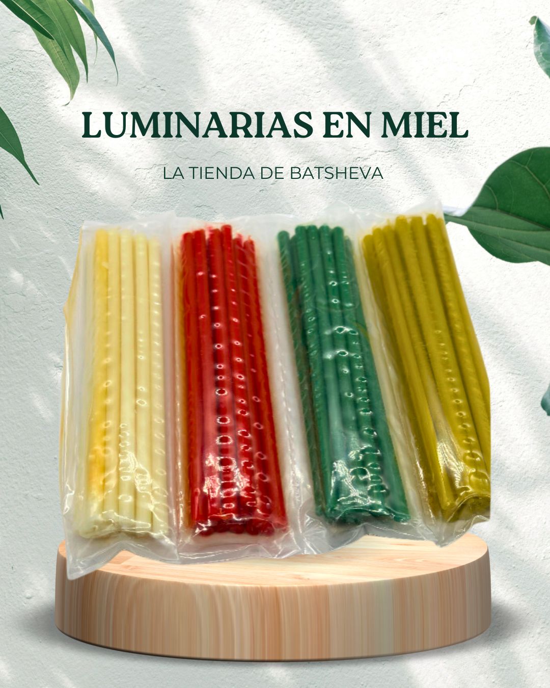 Luminarias en Miel