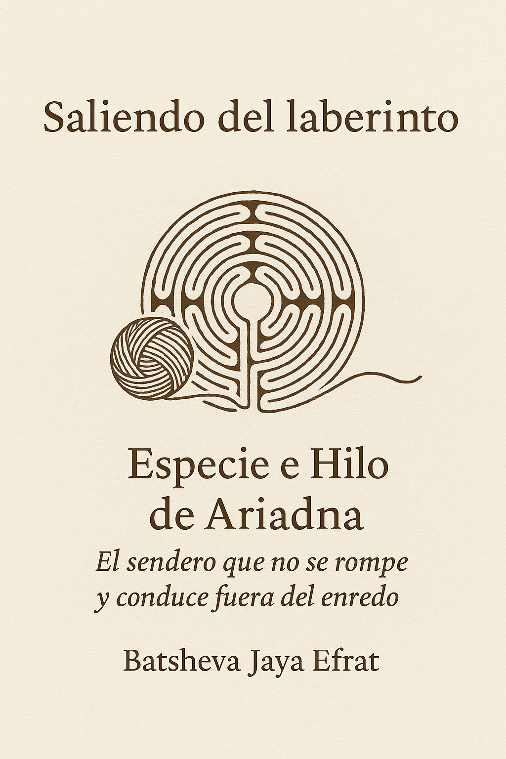 Especie e Hilo de Ariadna (Salir del Laberinto)