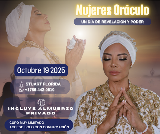 MUJERES ORÁCULO - CENA CONFERENCIA