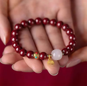 LA PULSERA DE LOS PUNTOS ROJOS