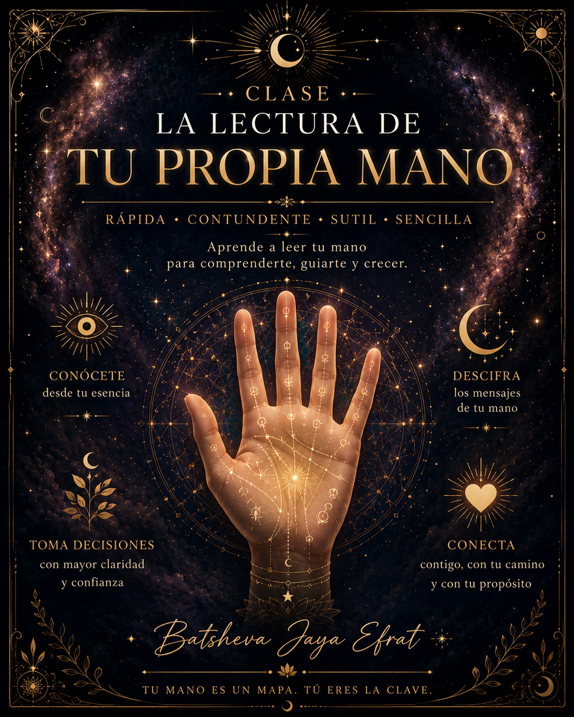 CLASE: LA LECTURA DE TU PROPIA MANO