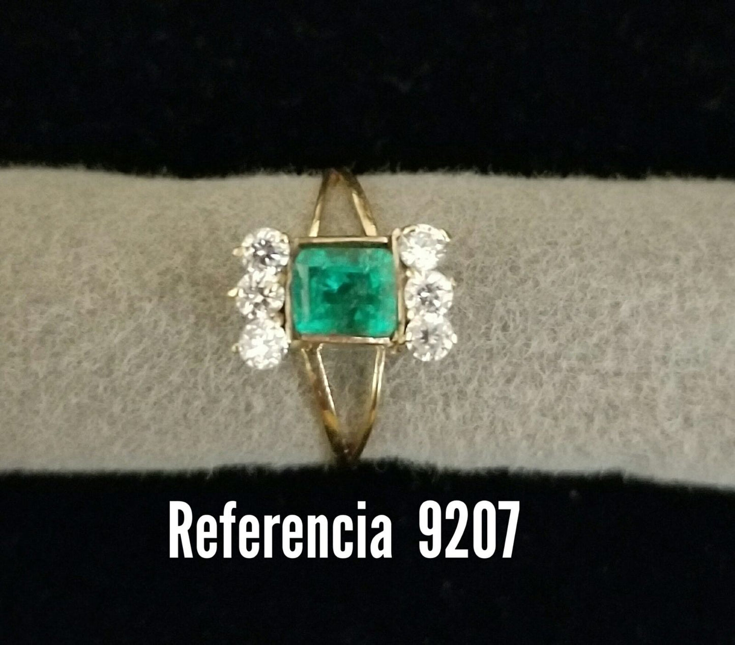 Anillos de Esmeralda Genuina