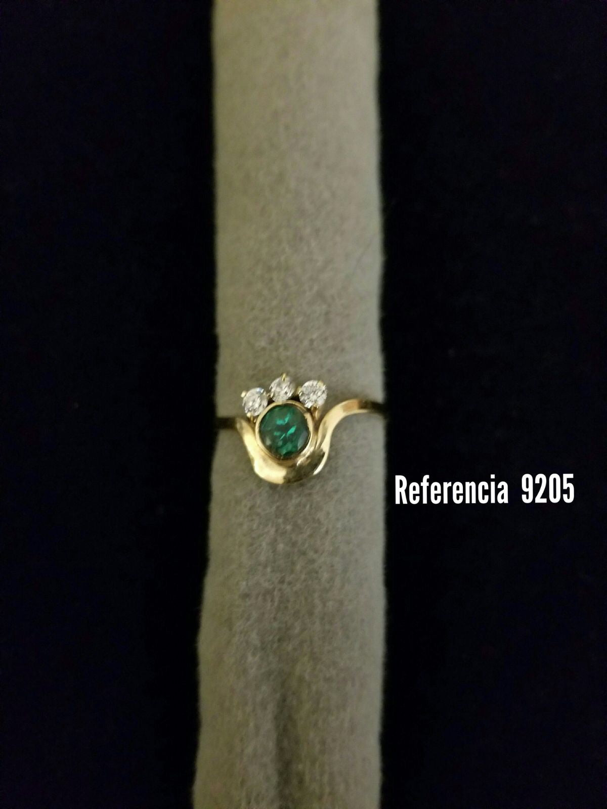 Anillos de Esmeralda Genuina