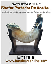 SHOFAR PORTADOR DE ACEITE