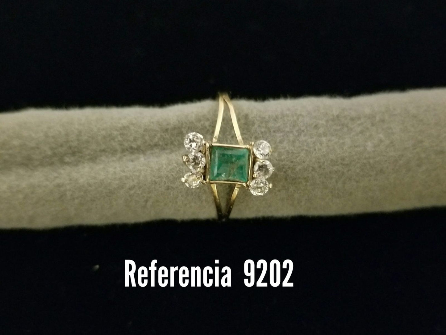 Anillos de Esmeralda Genuina