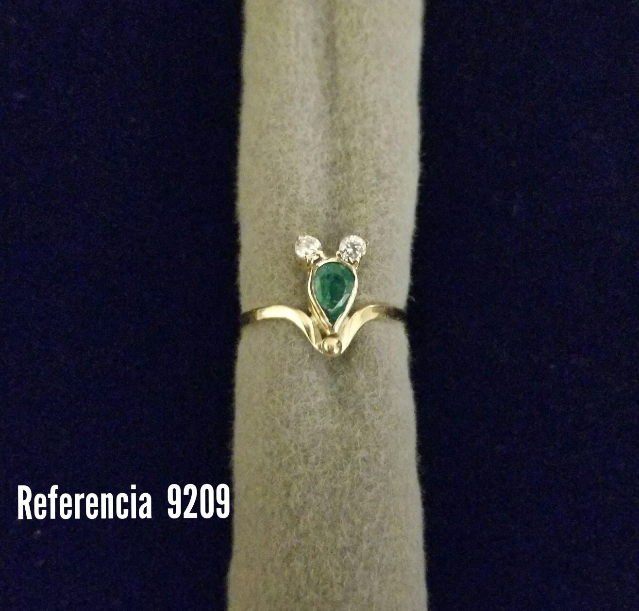 Anillos de Esmeralda Genuina