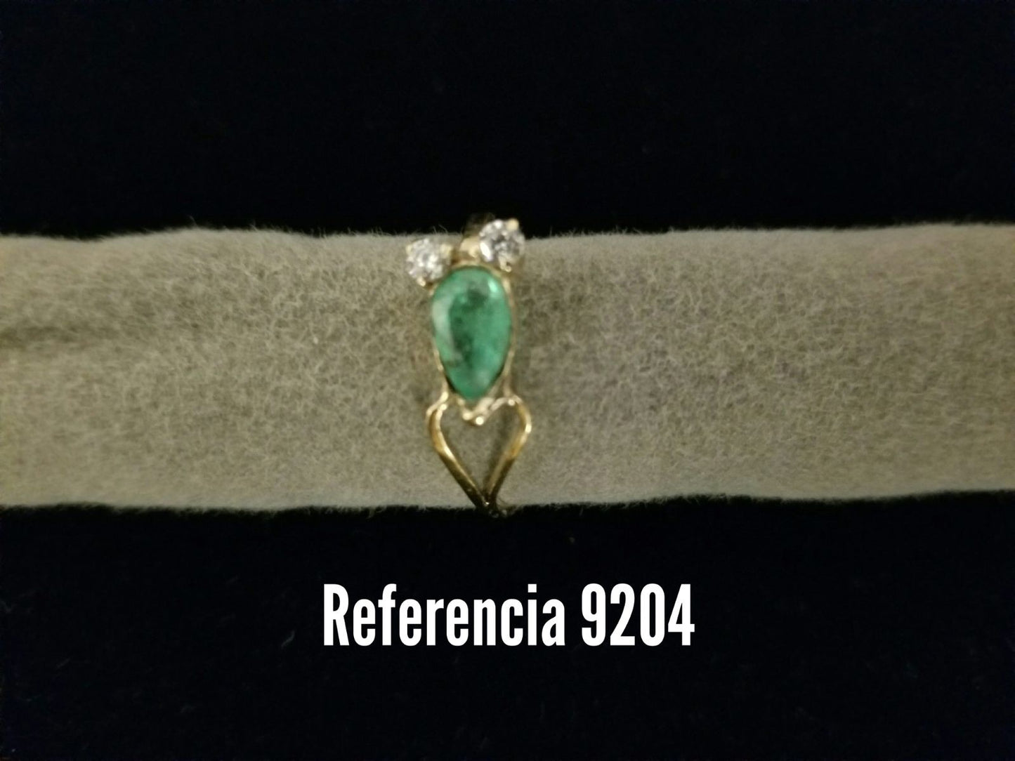 Anillos de Esmeralda Genuina