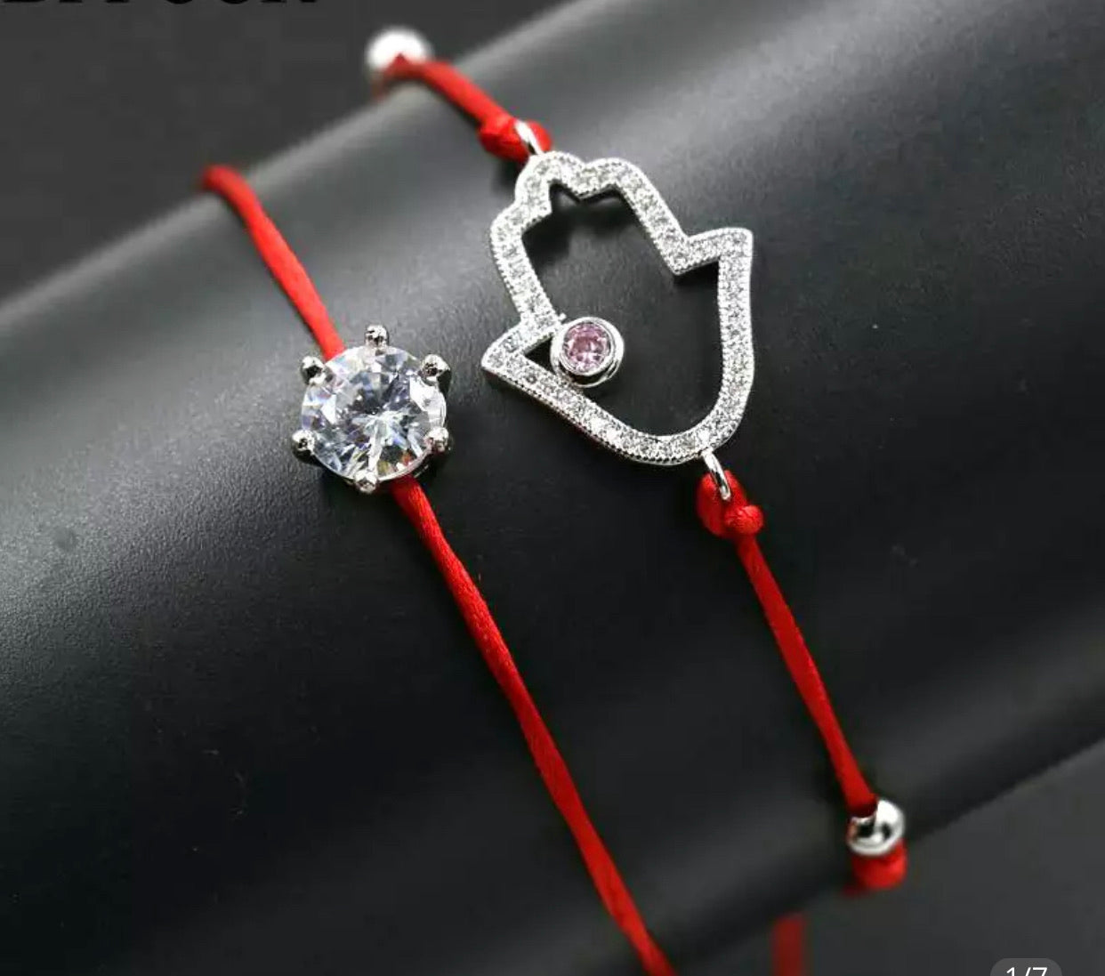 PULSERA DE HILO ROJO ( 2 x 1)