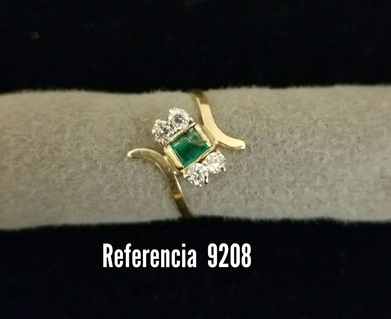 Anillos de Esmeralda Genuina