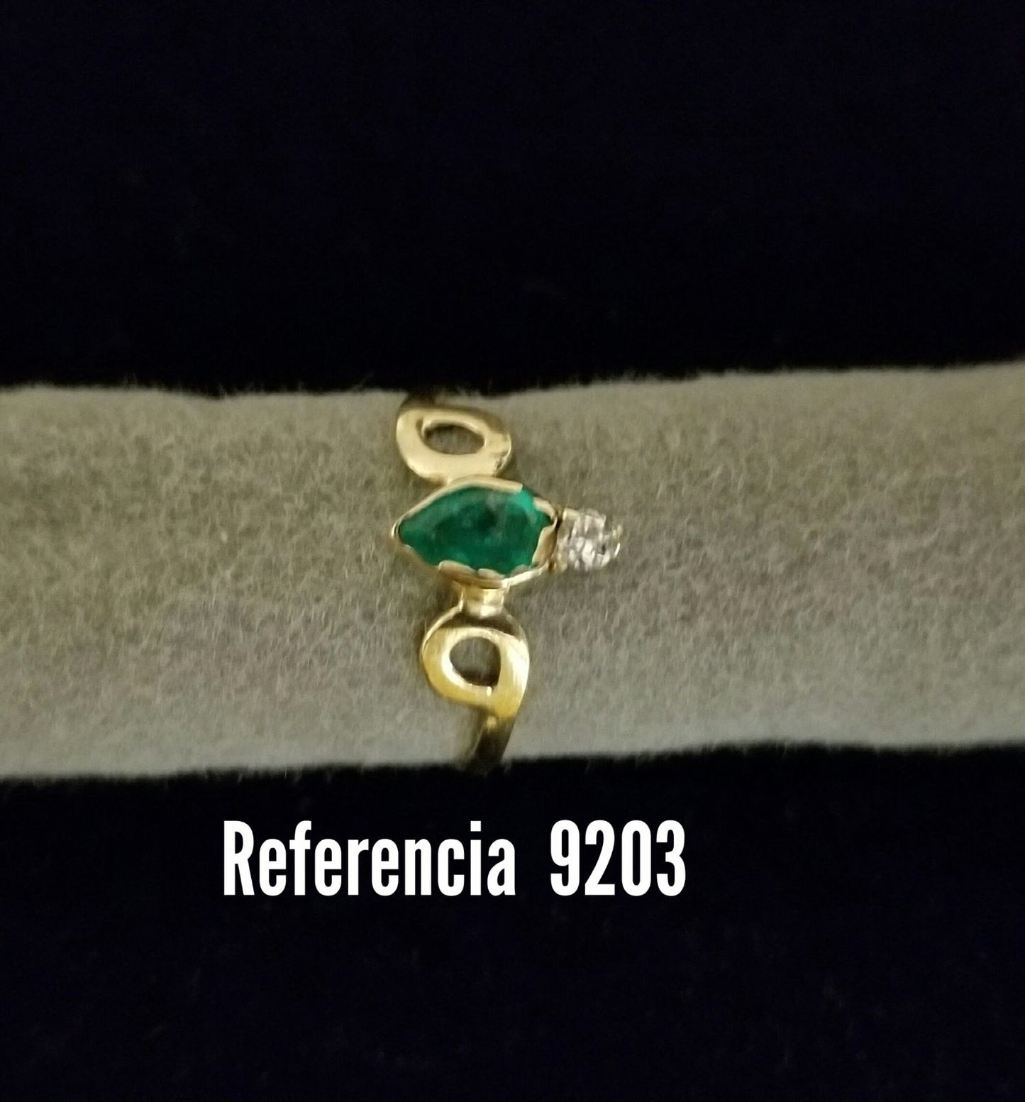 Anillos de Esmeralda Genuina