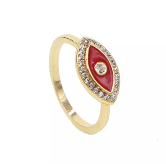 ANILLO Y AYIN ROJO