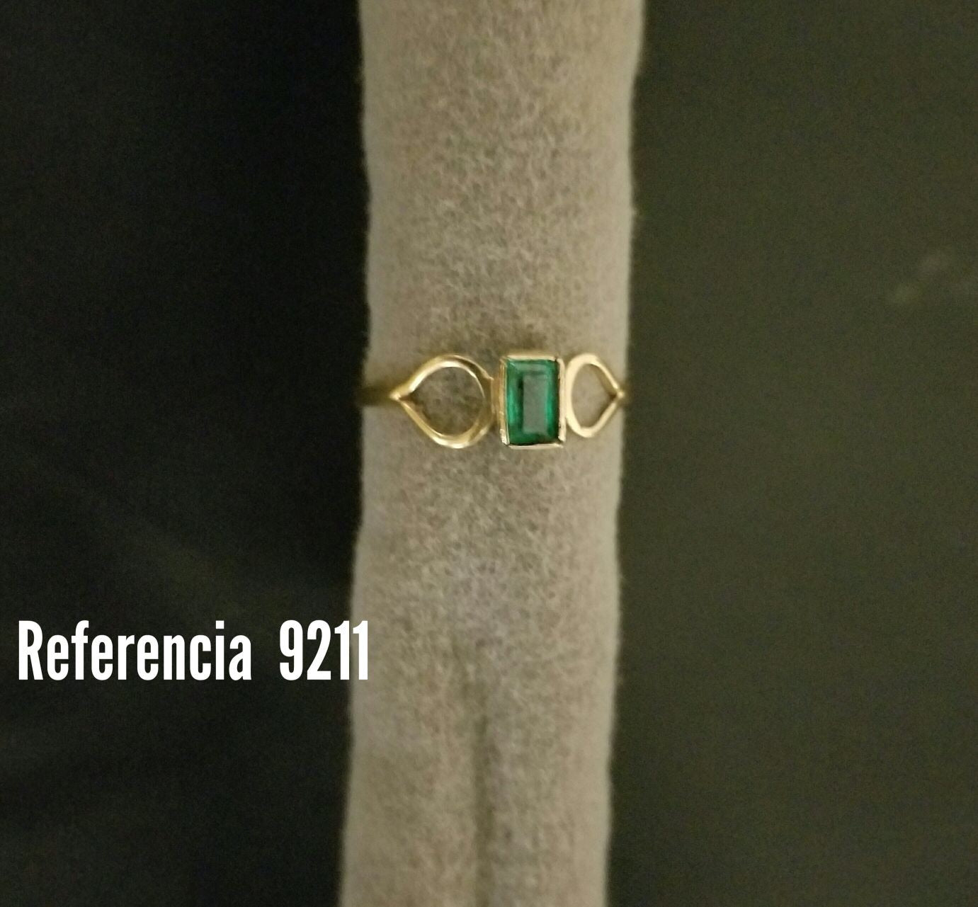 Anillos de Esmeralda Genuina