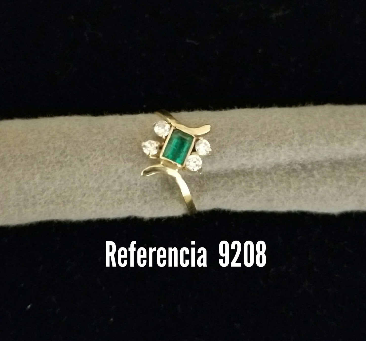 Anillos de Esmeralda Genuina