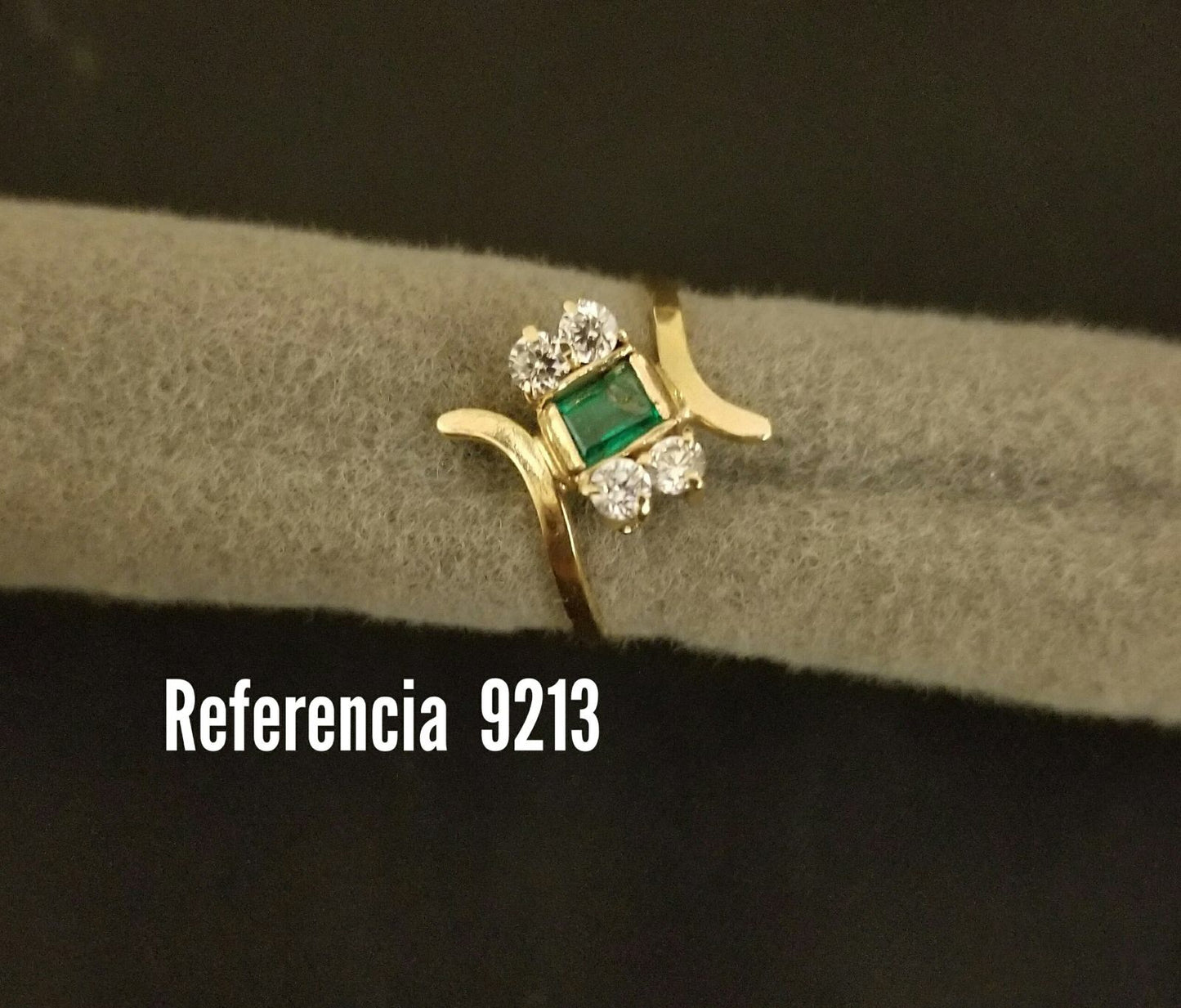 Anillos de Esmeralda Genuina